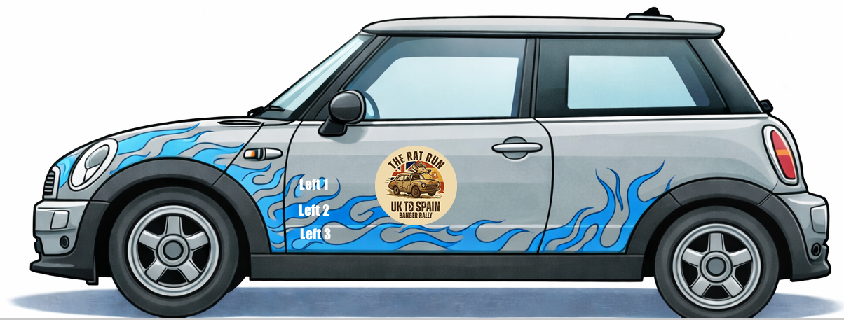 Team #40 sponsorship car