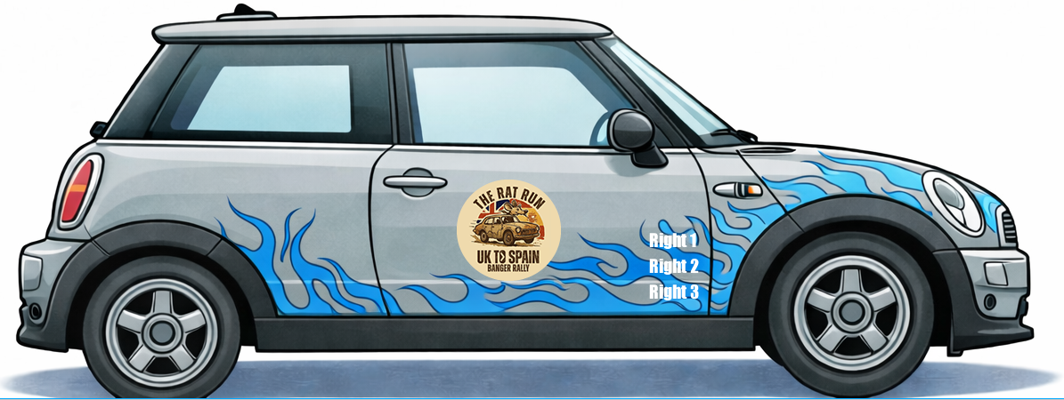 Team #40 sponsorship car